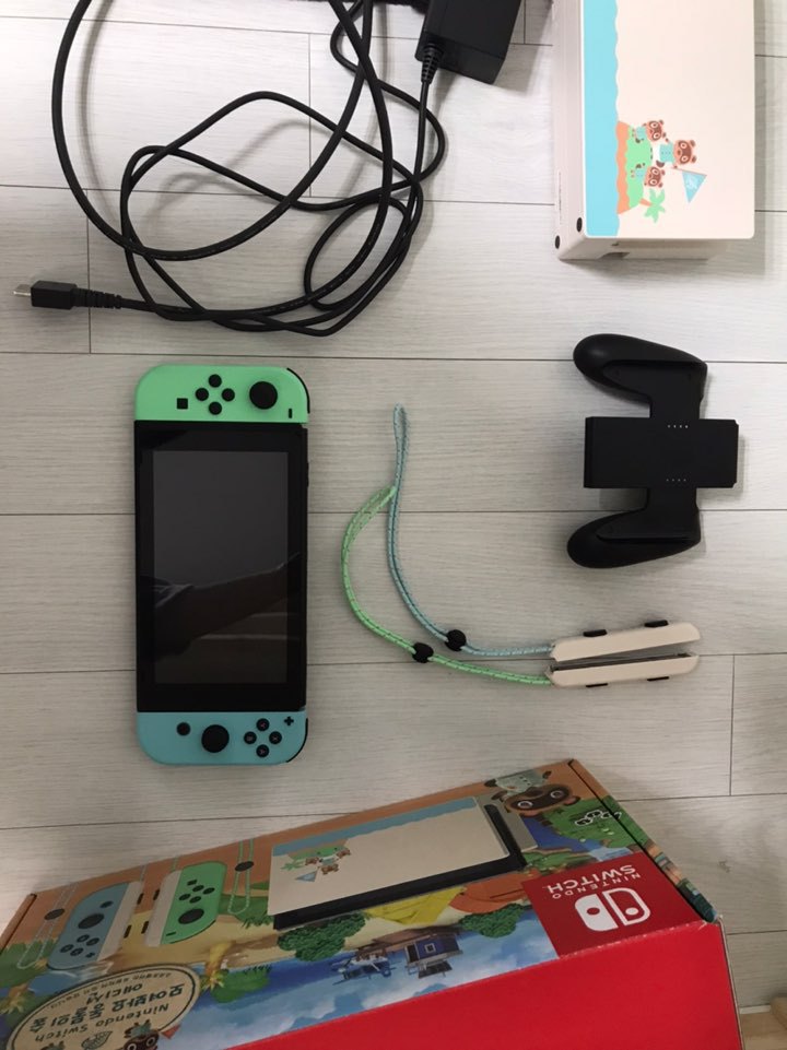 닌텐도 스위치 동숲 에디션 + 야숨, 동숲(칩X)