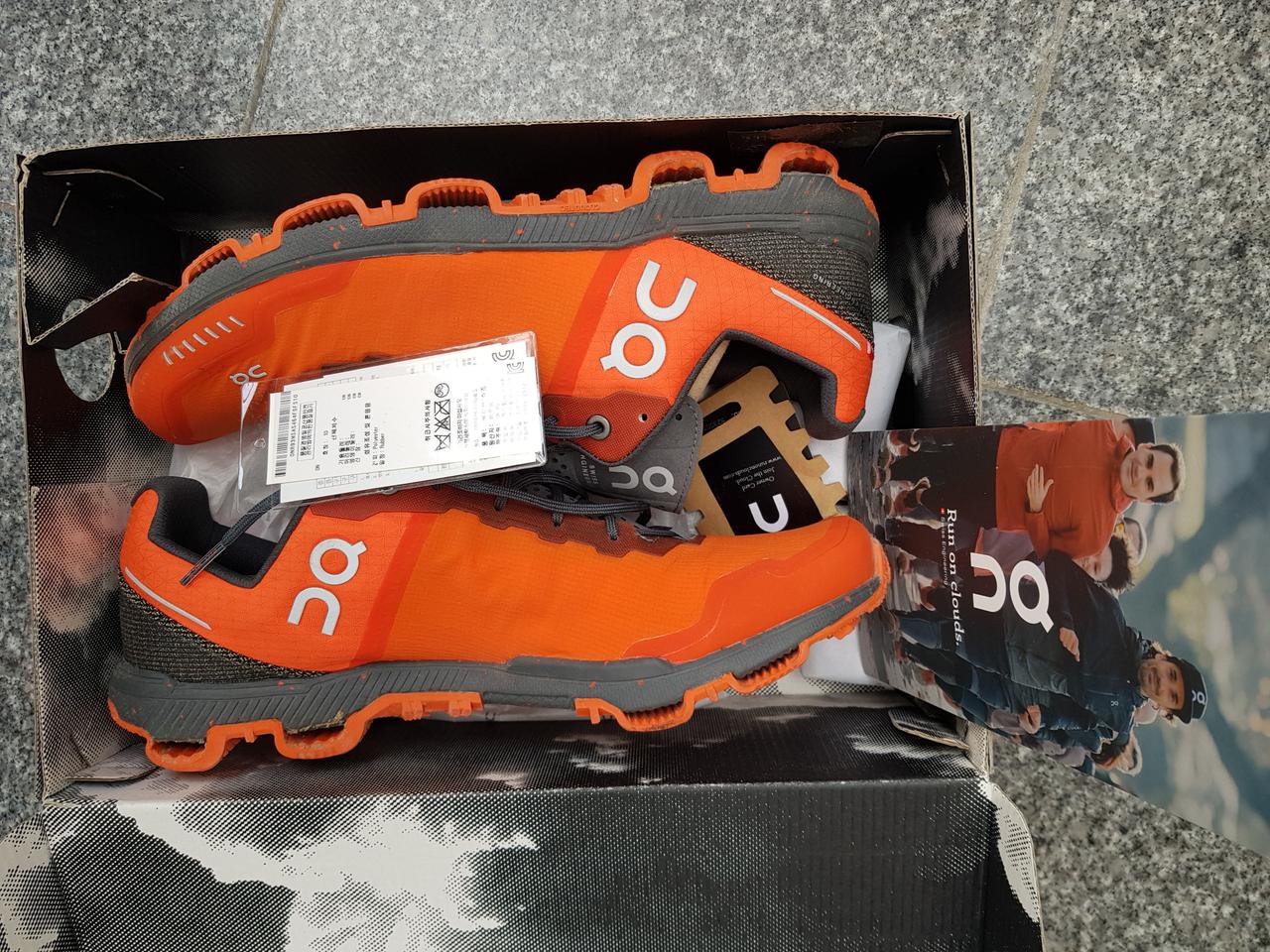 온러닝화 트레일화 280mm (1회 착용)