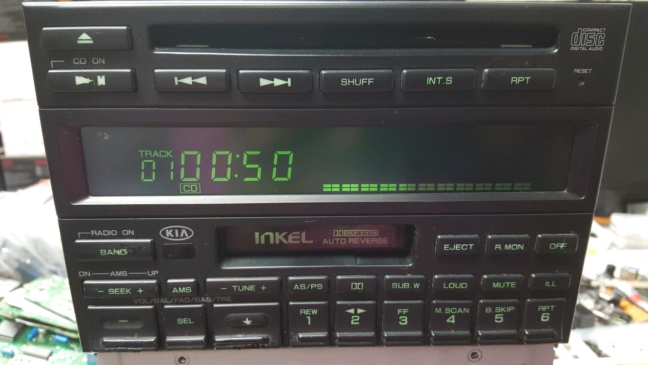 인켈 2단 자출 CD오디오