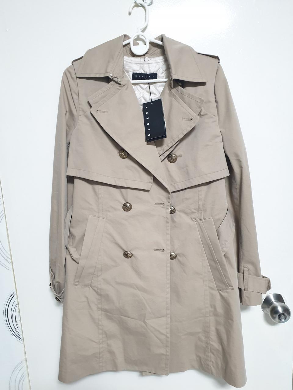 택붙은새것)시슬리 패딩내장 코트 사이즈42