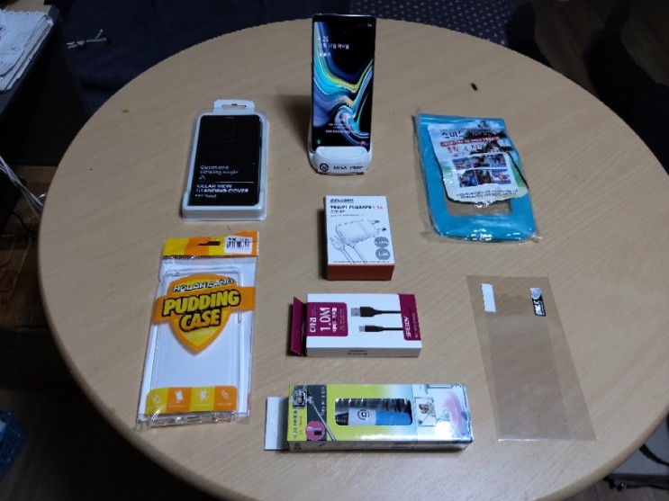 KT 갤럭시노트9 화이트 128기가 정상해지 풀세트 판매합니다 