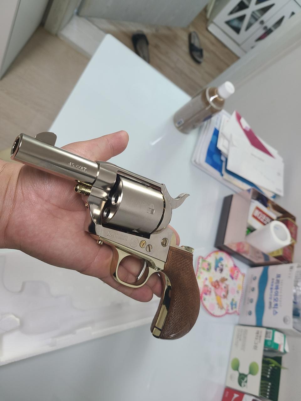 싱글액션 1870년형 리볼버 가스건