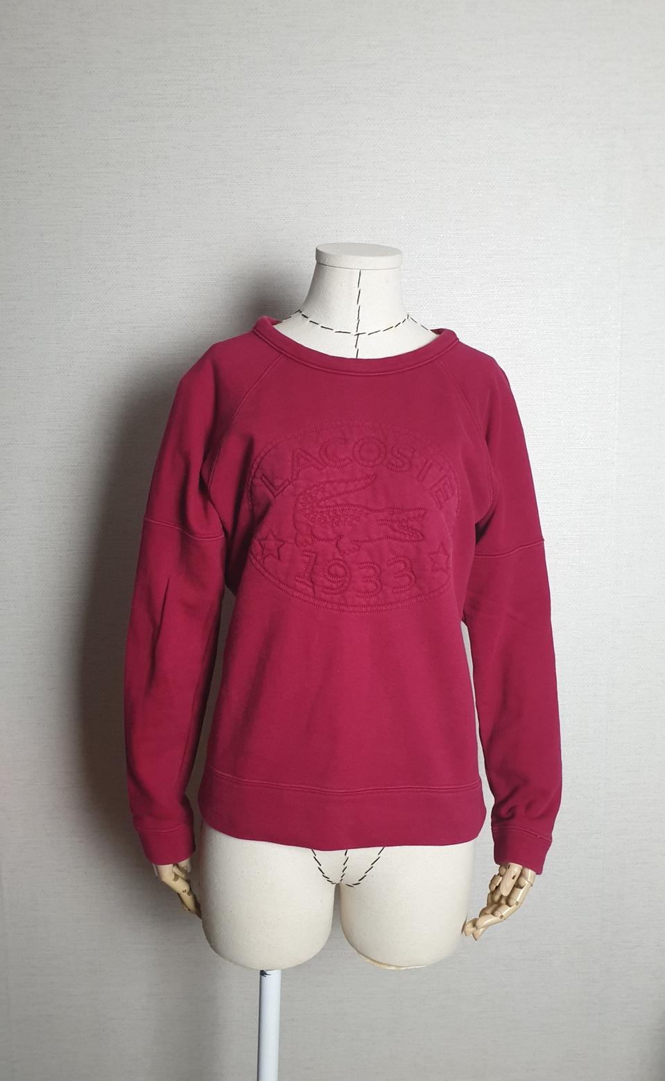 라코스테 기모 맨투맨