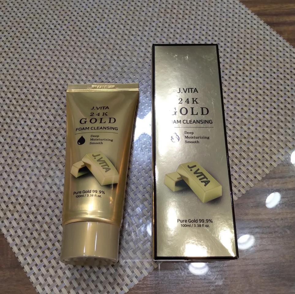 10개 제이비타 24k 골드 폼클렌징 100ml