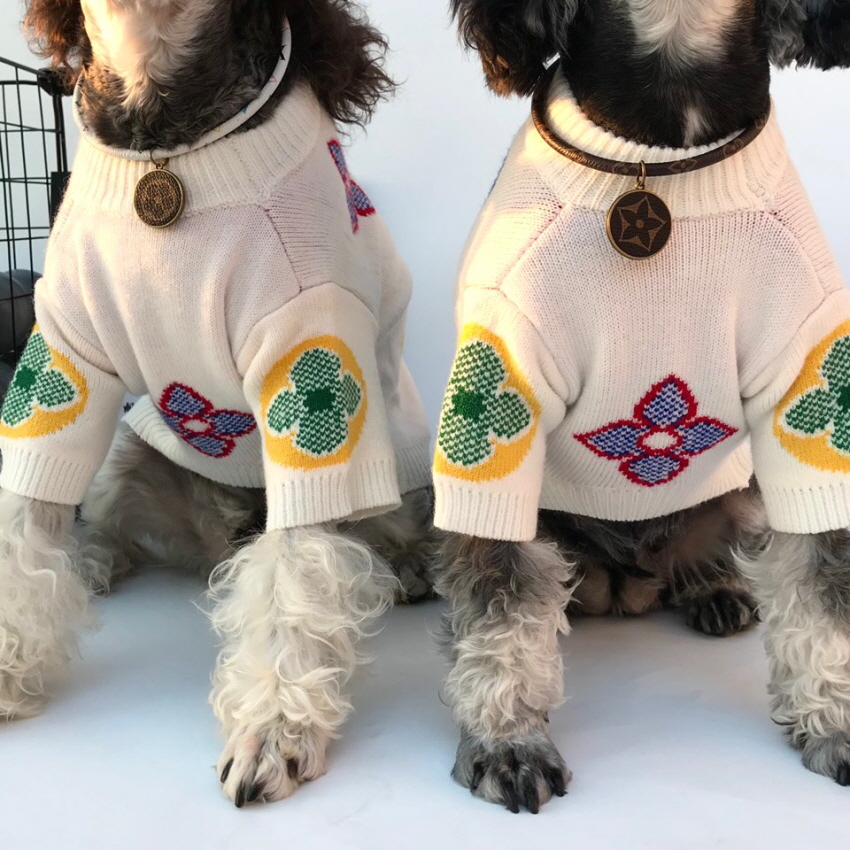 순백 명품니트 S-2XL 애견 가을 겨울의류 강아지니트 스웨터