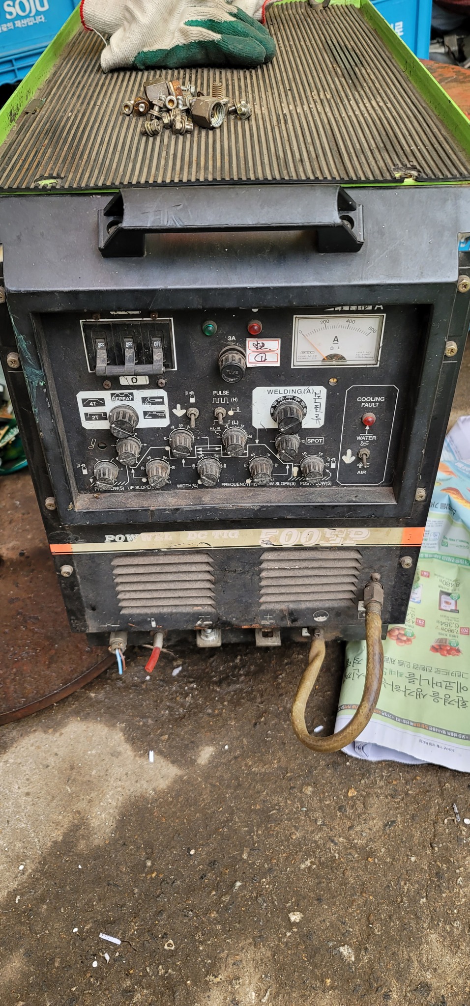 POWWEL DC TIG 500EP 팜