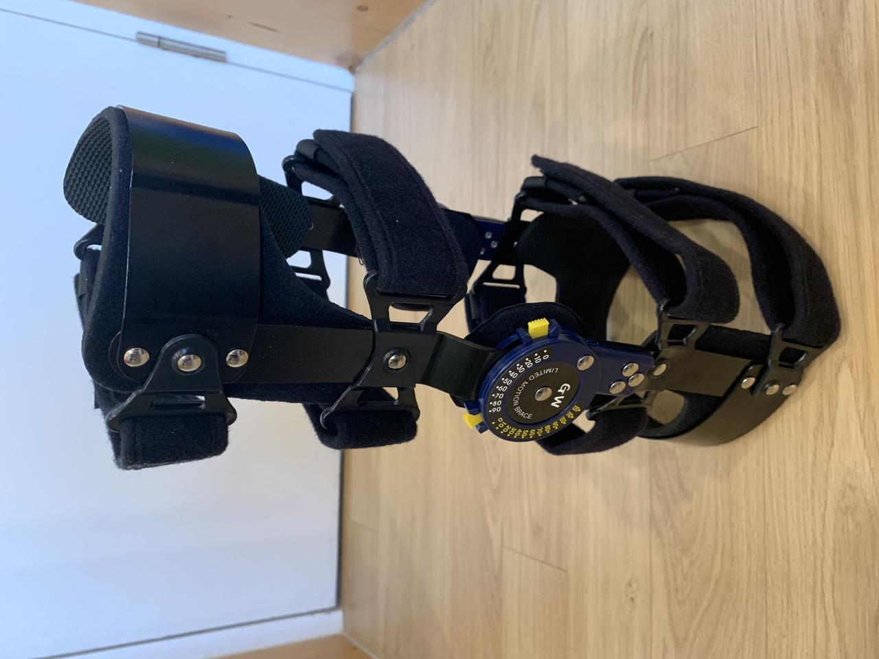 무릎 보조기 각도조절 무릎 재활 의료 보호대 M사이즈(우측)