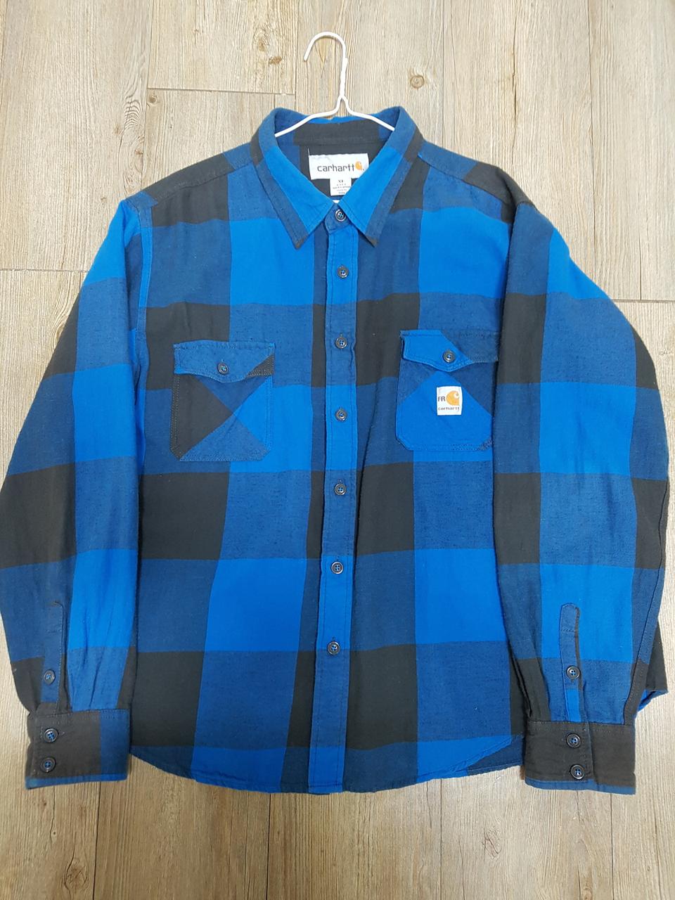 칼하트 체크셔츠남방 검파