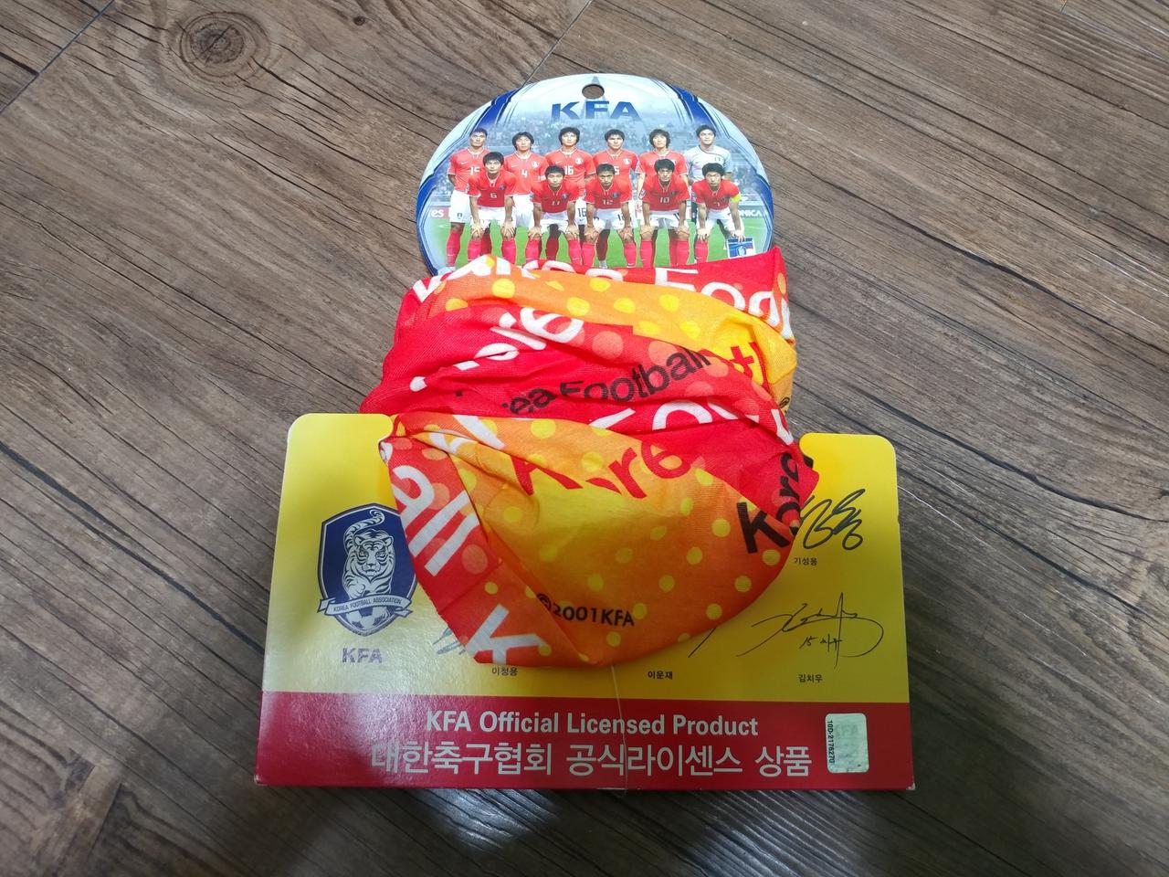 2002 월드컵 멀티 두건 헤어밴드 마스크 등