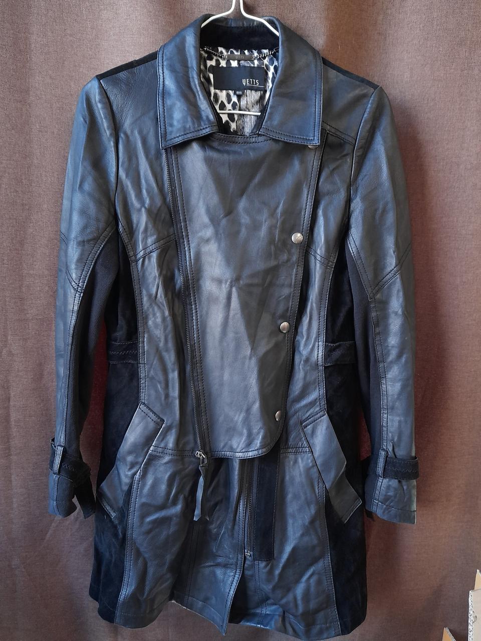 yetts여자 양가죽롱코트자켓