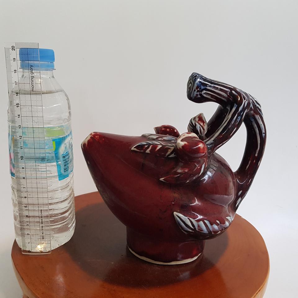 대형 도자기 연적 - 만물당(검색) 민속품  서예  엔틱