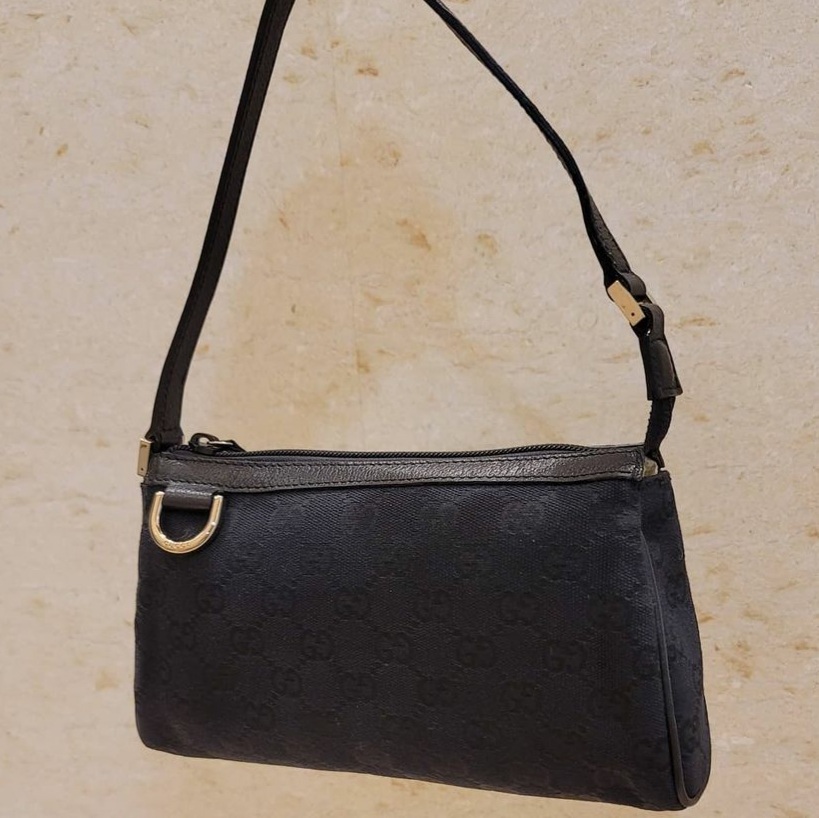 100프로정품 구찌 자가드 미니 숄더백