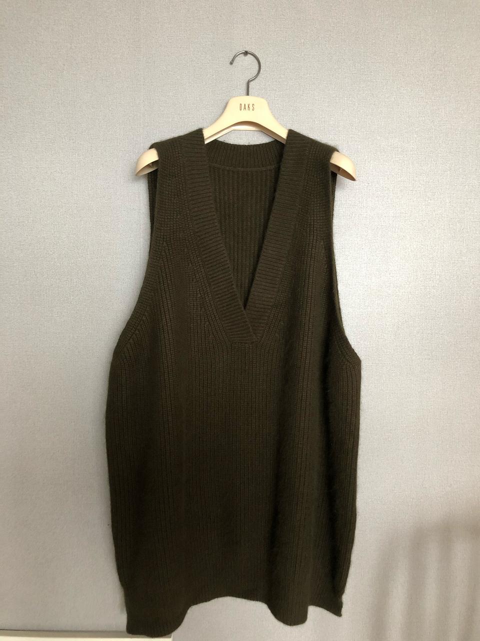 앙고라 니트조끼