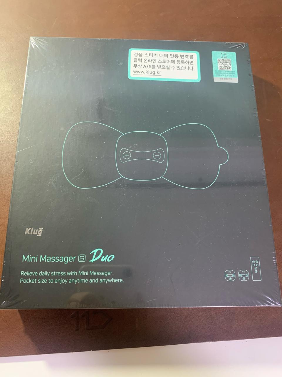 [새상품] 클럭 마사지기S Duo