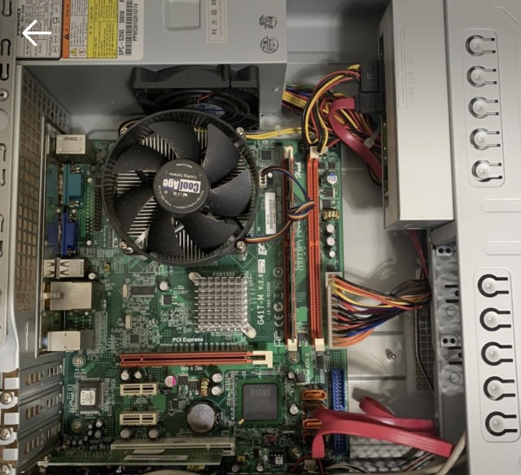 사무용 컴퓨터 본체 판매!! 듀얼코어E6300, 램2기가