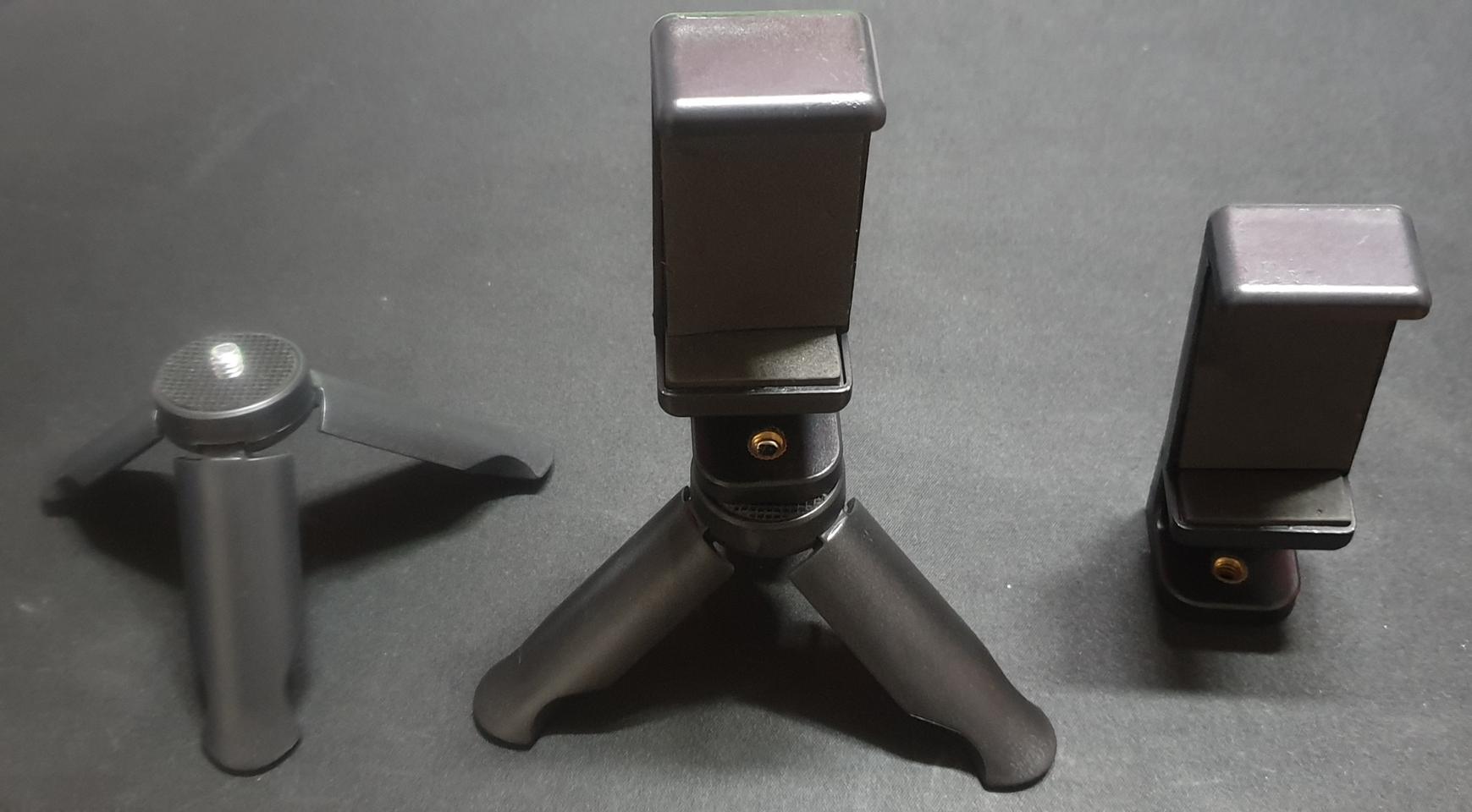 셀카봉 핸드폰 클리퍼 삼각대 세트 1만원