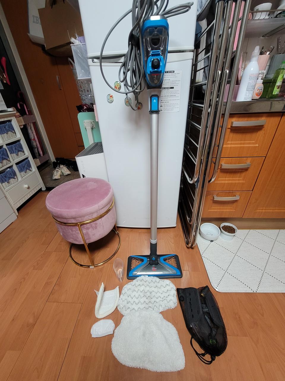 비쎌코리아  슬림 스팀 청소기
