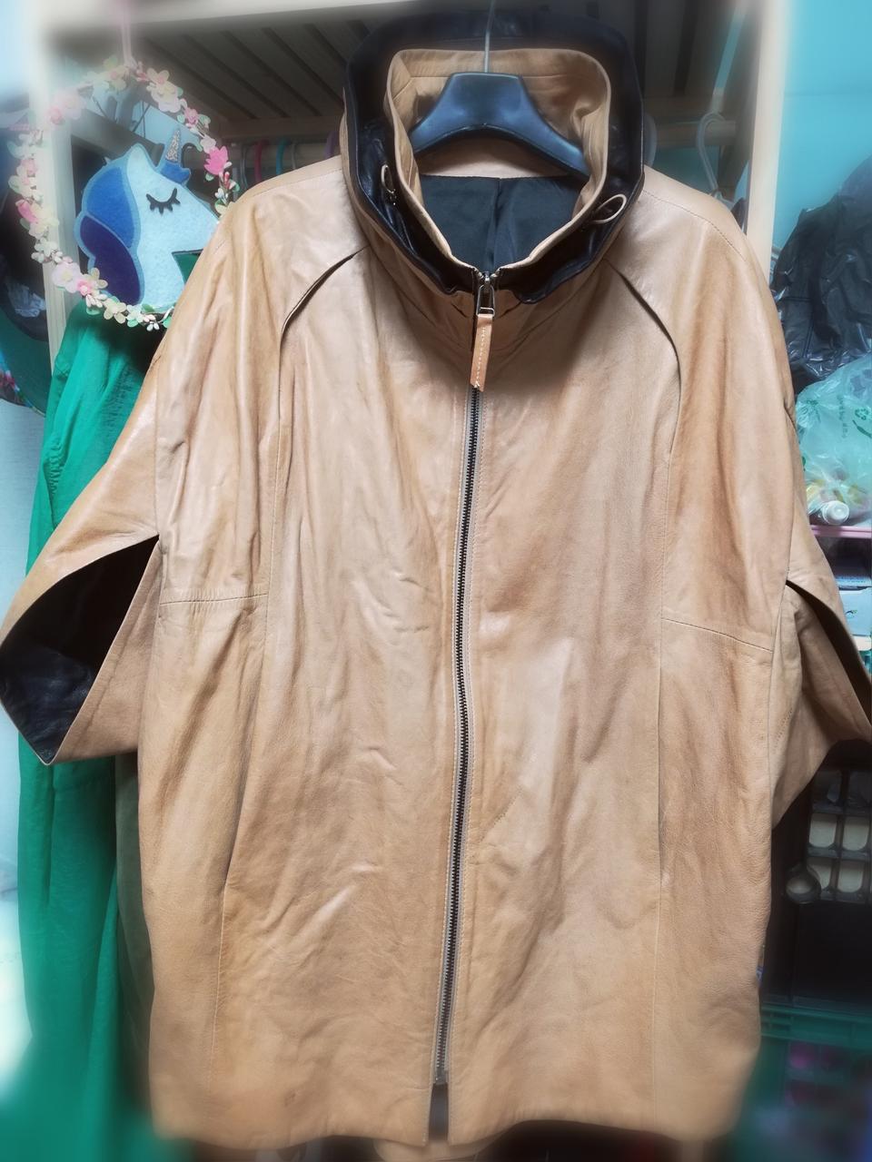 양가죽케이프자켓