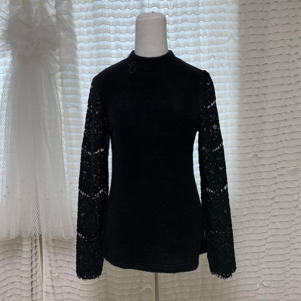 소매레이스 반목니트(새상품)