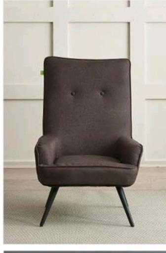 편안한패브릭1인소파.       새것.