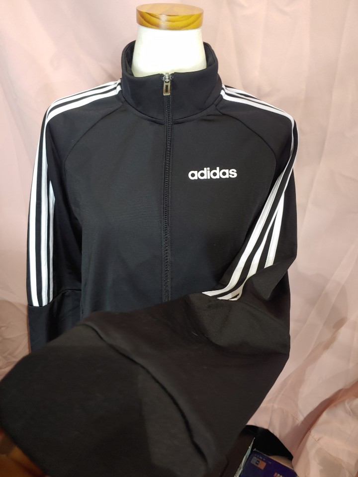 아디다스 여성 저지집업