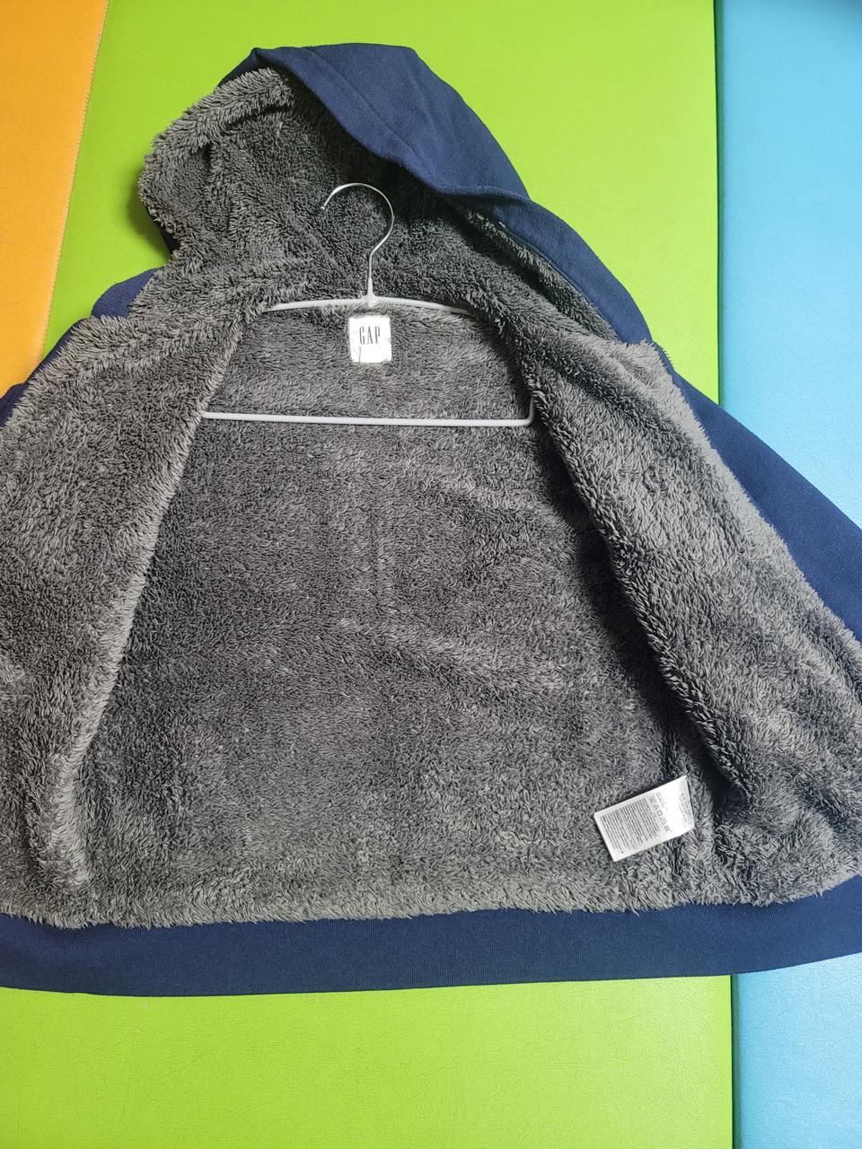 GAP키즈 기모 후드 집업