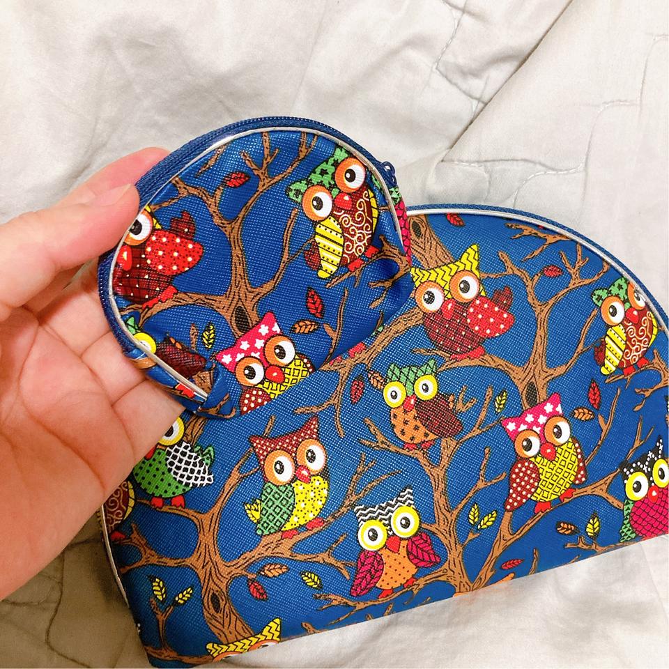 부엉이 파우치