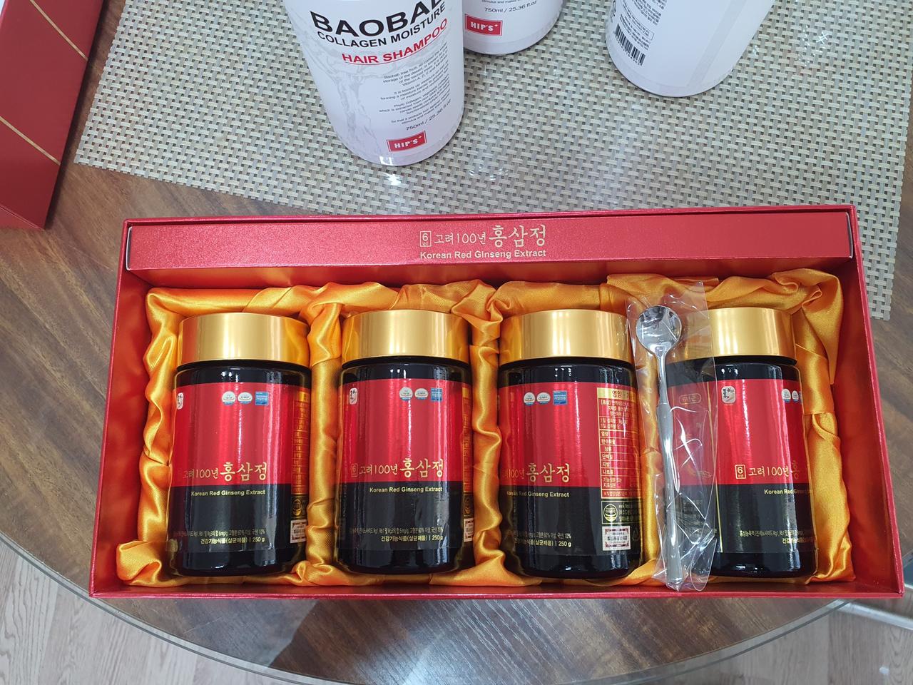 한삼수 고려100년 홍삼정 250g 4병