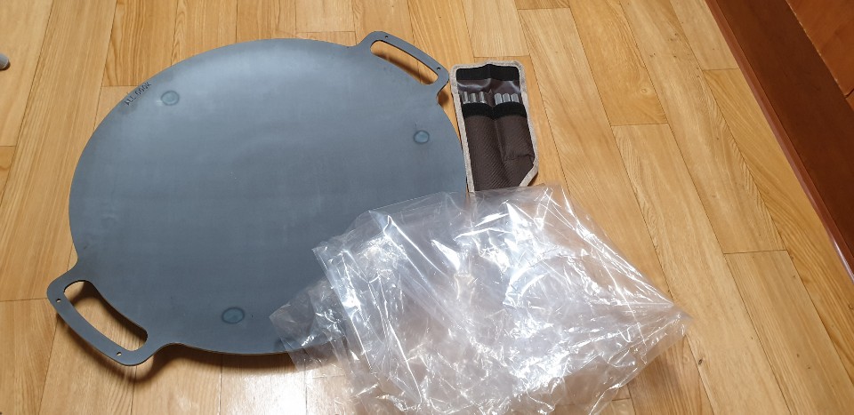 캠핑용 아이언 그리들