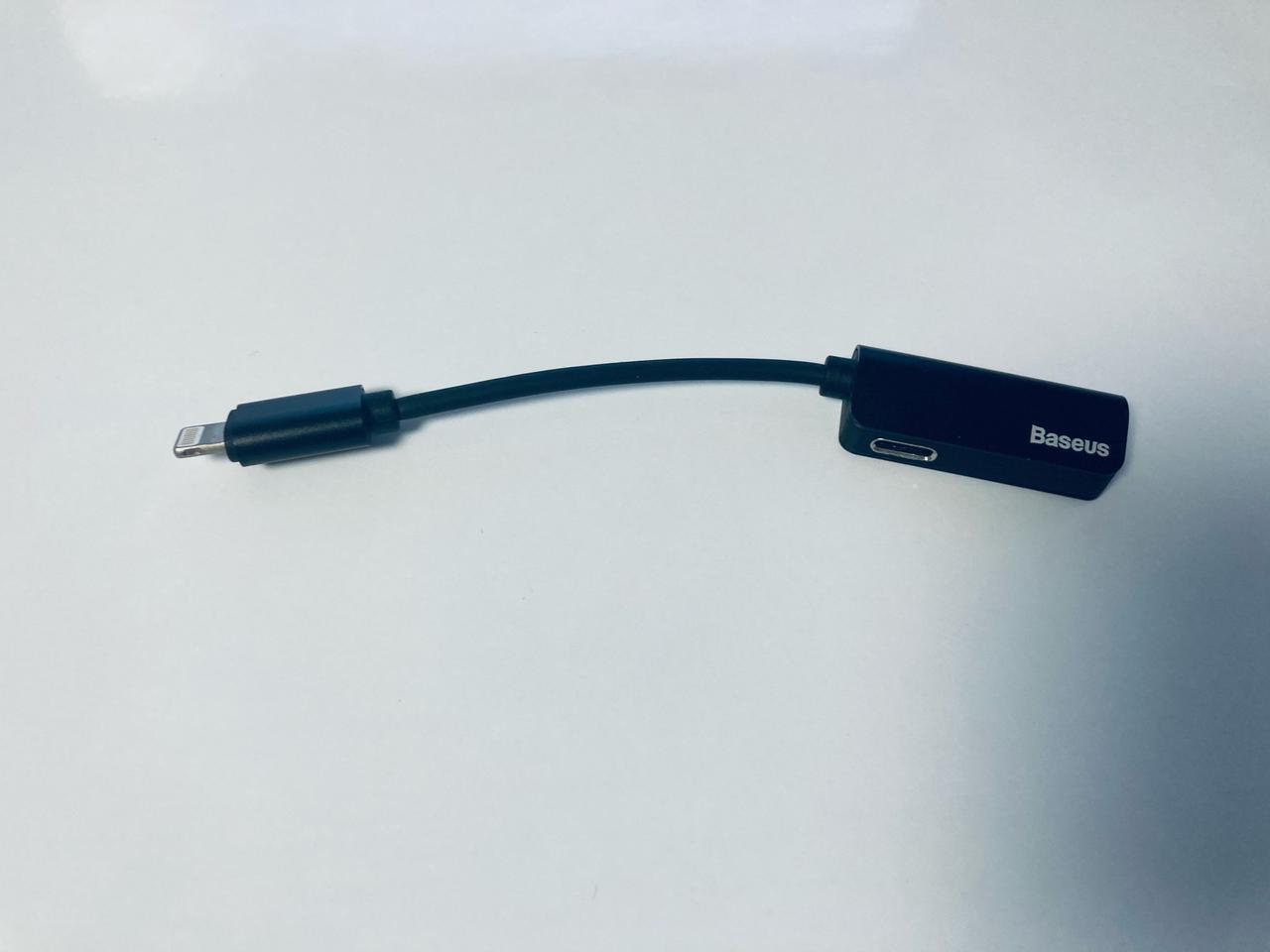 Baseus 라이트닝 to 3.5mm 이어폰 젠더