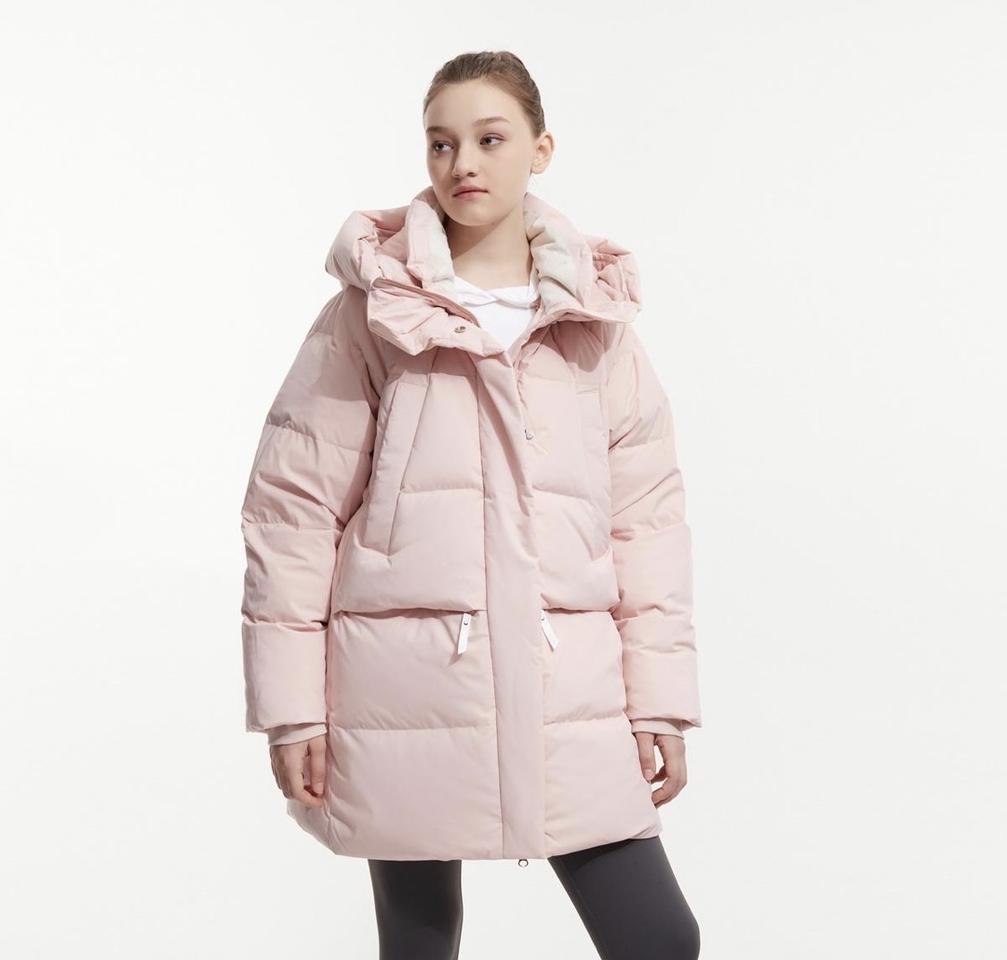 (새상품)뉴발란스 연아패딩 핑크