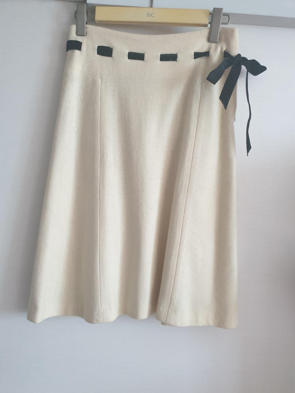 모직스커트-아이보리(55)