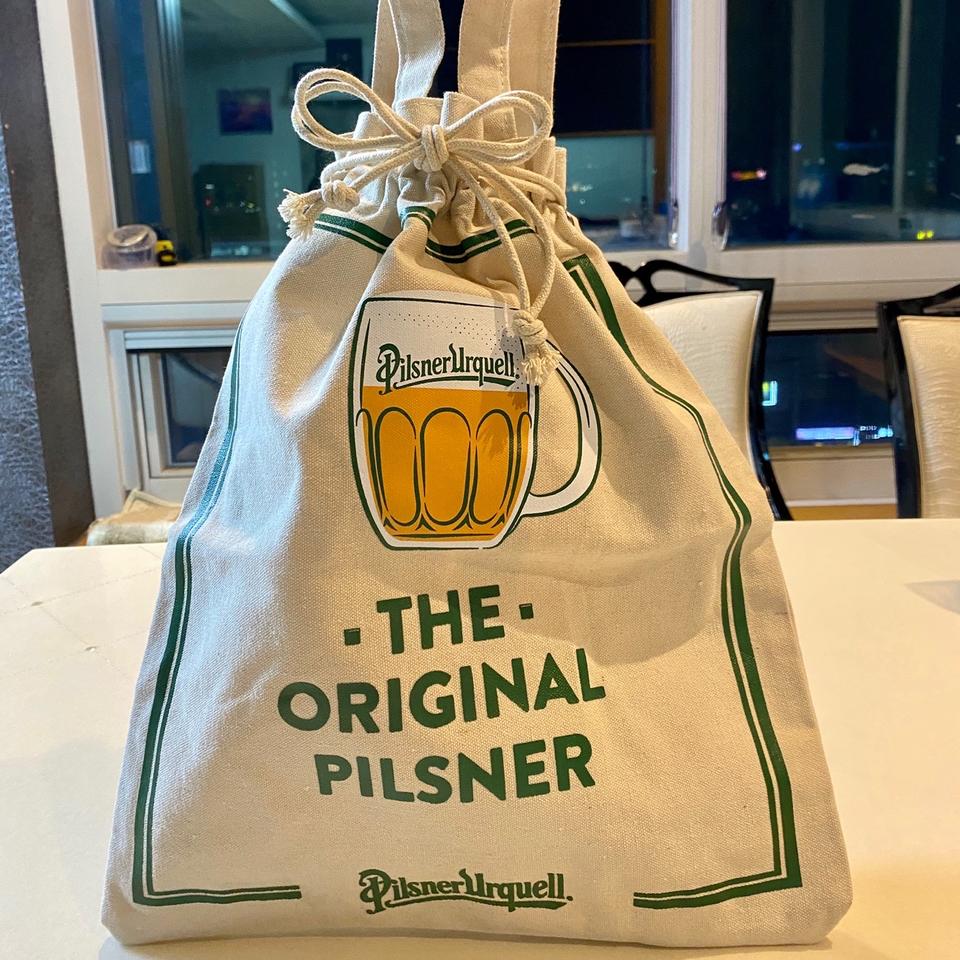미개봉 새상품) 필스너우르켈 전용잔 디자인 에코백