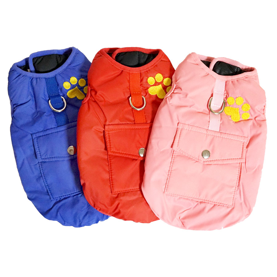 강아지 중 대형견 패딩조끼 M~4XL