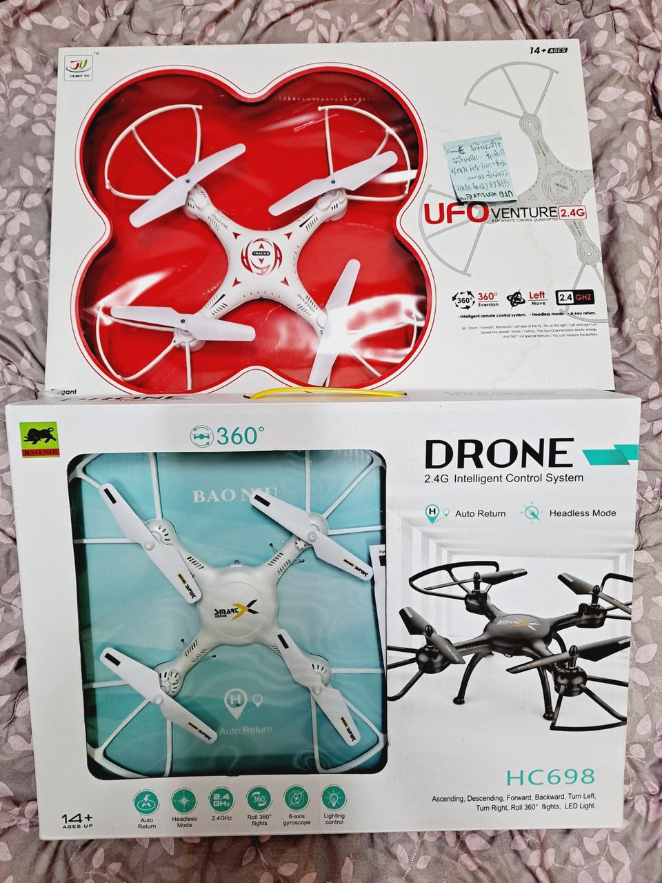 새제품드론/UFO VENTURE.SMART DRONE .개당29000.