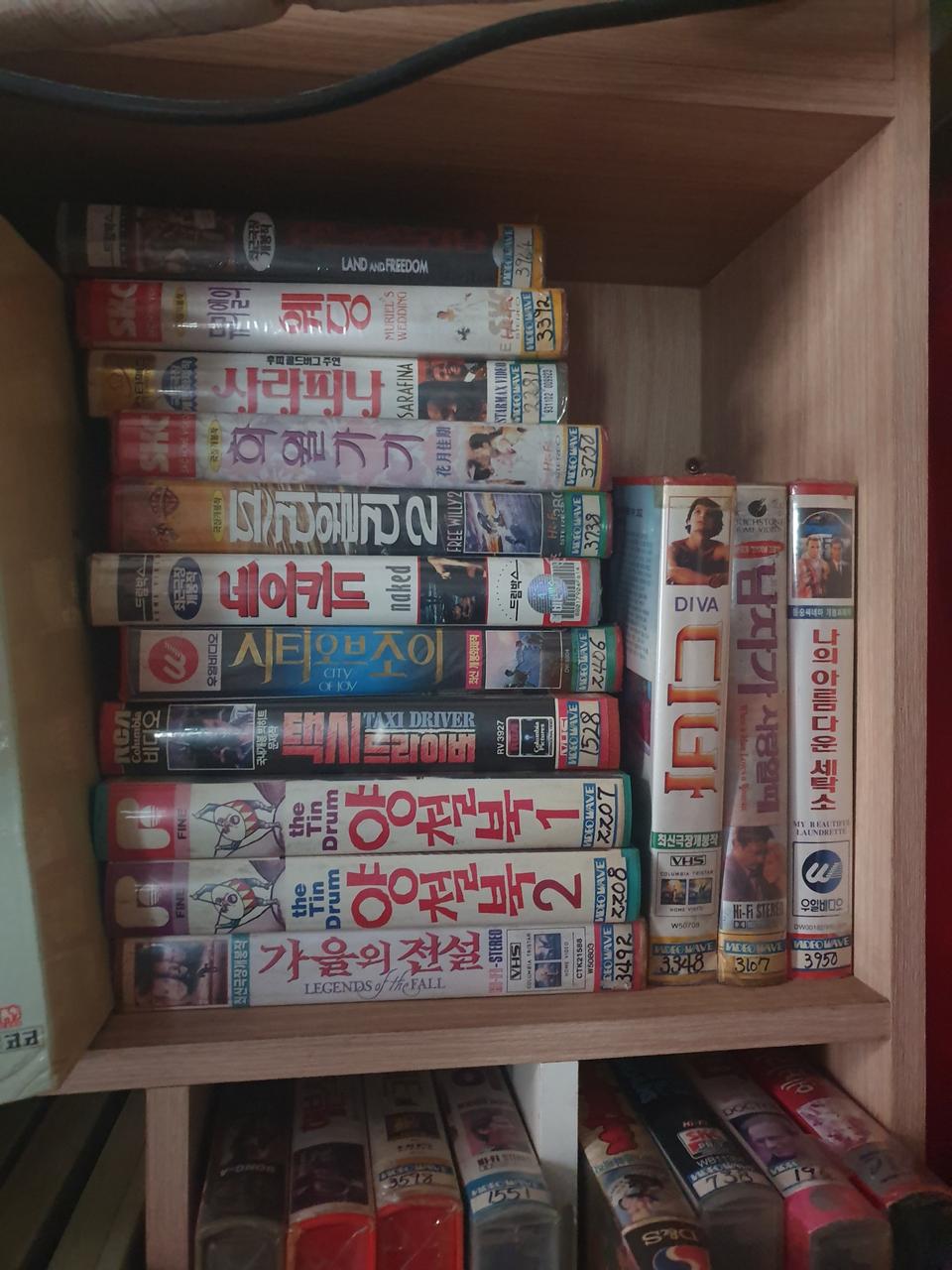 비디오 테이프 1000원부터
