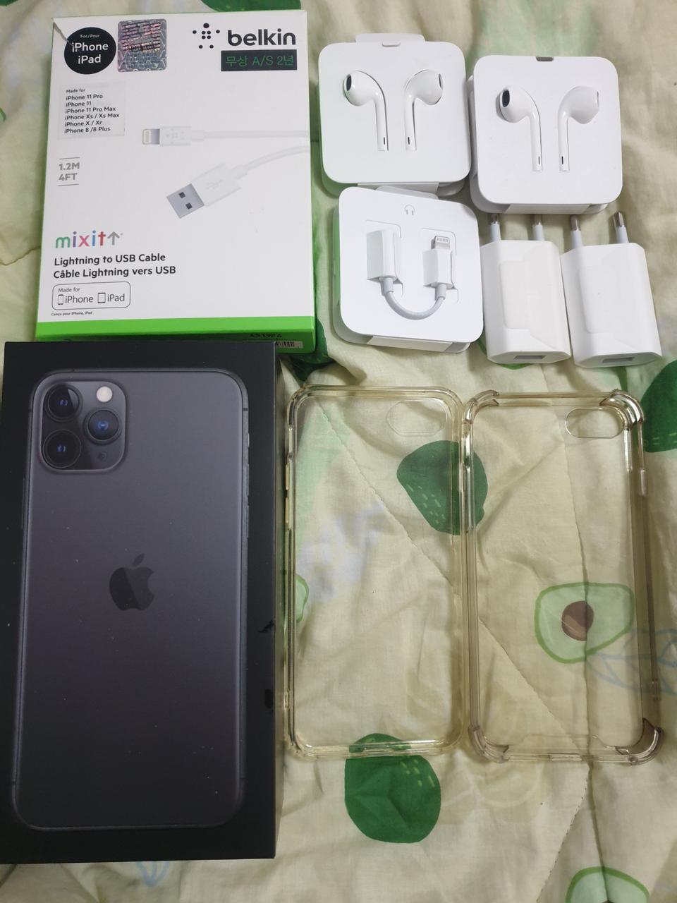 아이폰 충전기 이어폰 케이블