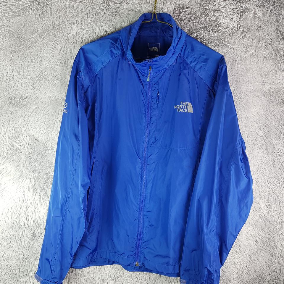 정품 노스페이스 노스 바람막이 등산 캠핑 낚시 블루 남녀공용 M사이즈