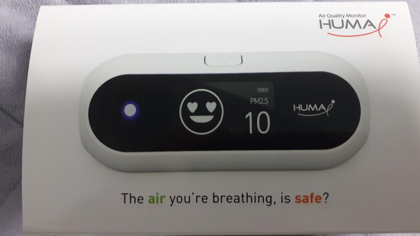 huma-i 휴대용 공기질 측정기