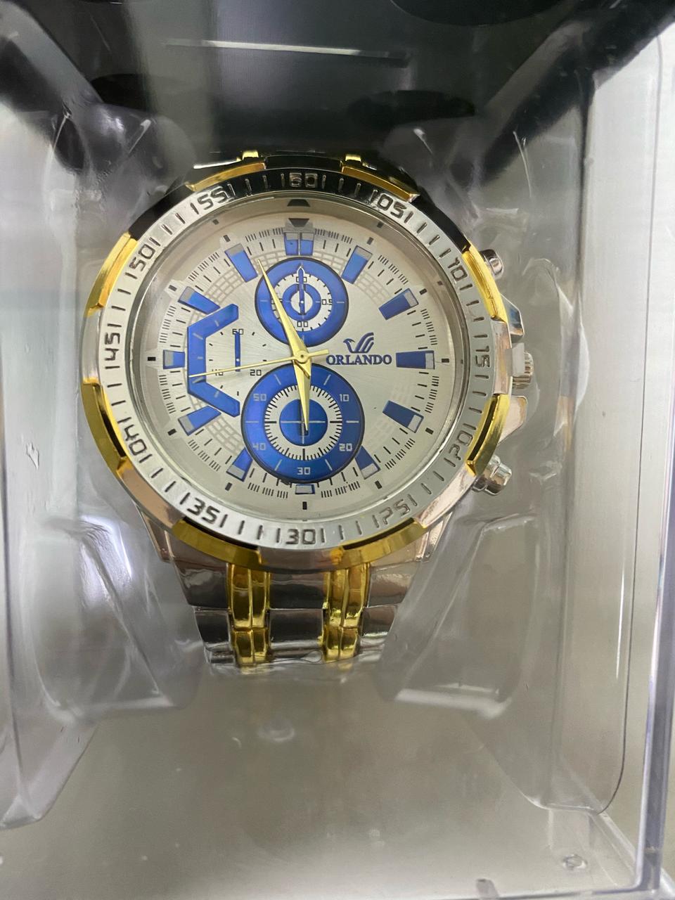 (미개봉) 옴므 메탈 남자 시계