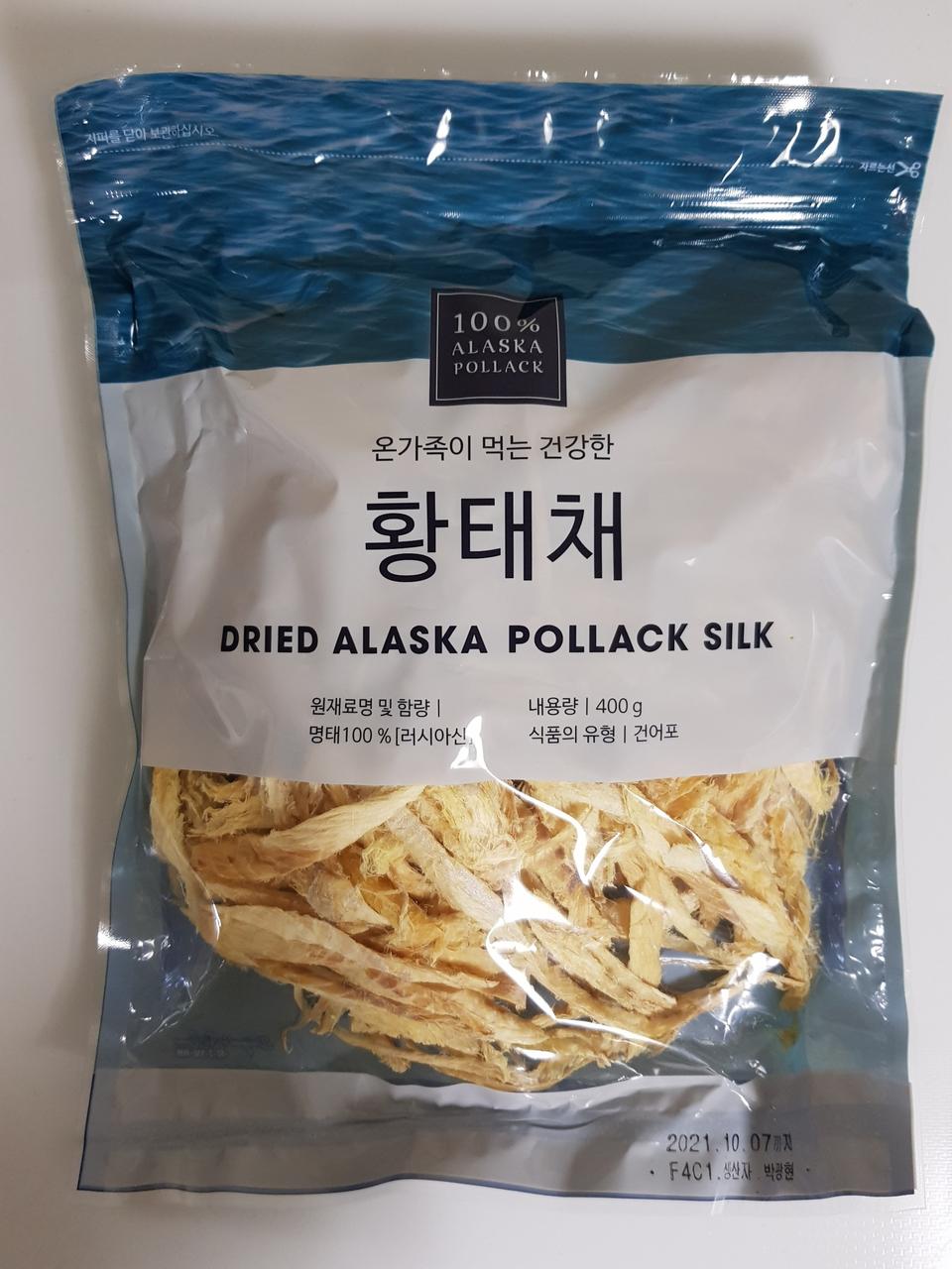 황태채 400g (러시아산 명태 100%)