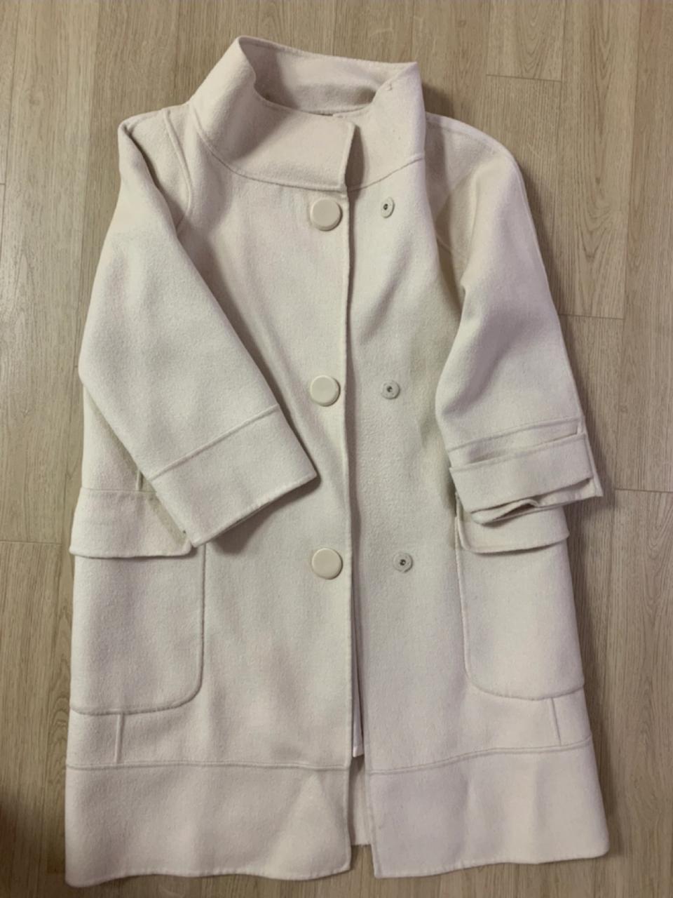 시슬리 핸드메이드 코트