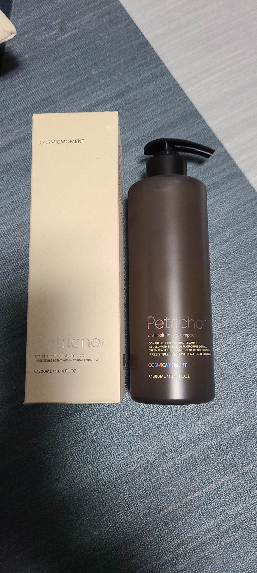 코스믹모먼트 페트리콜 안티 헤어로스 샴푸 탈모완화샴푸
