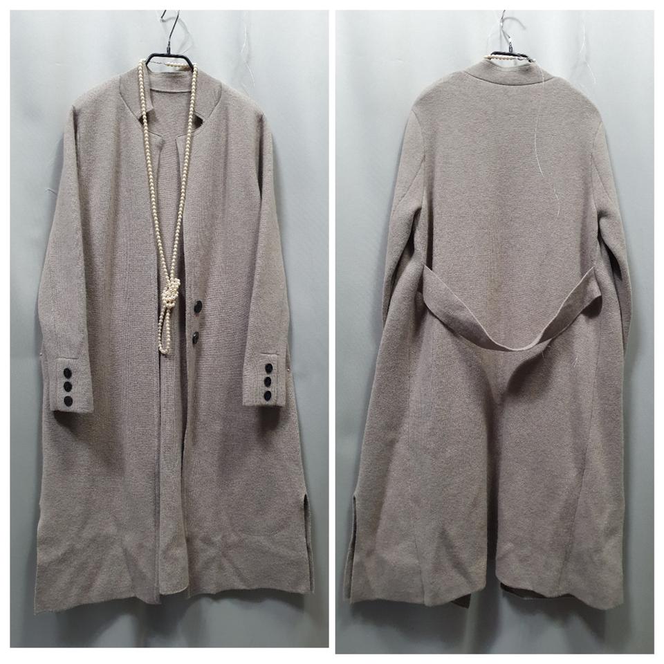 특가새상품)고급 옆트임 롱니트 코트.롱코트.박스핏아방핏