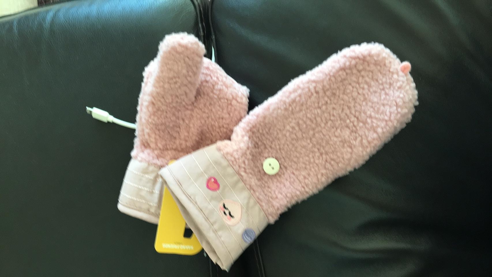 카카오프렌즈 뽀글장갑