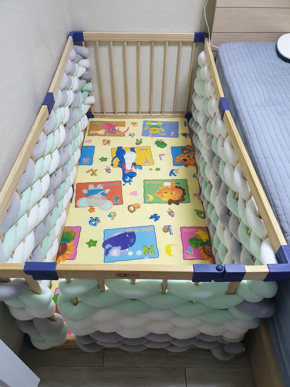 원목 베이비룸 + 꽈배기가드 전부