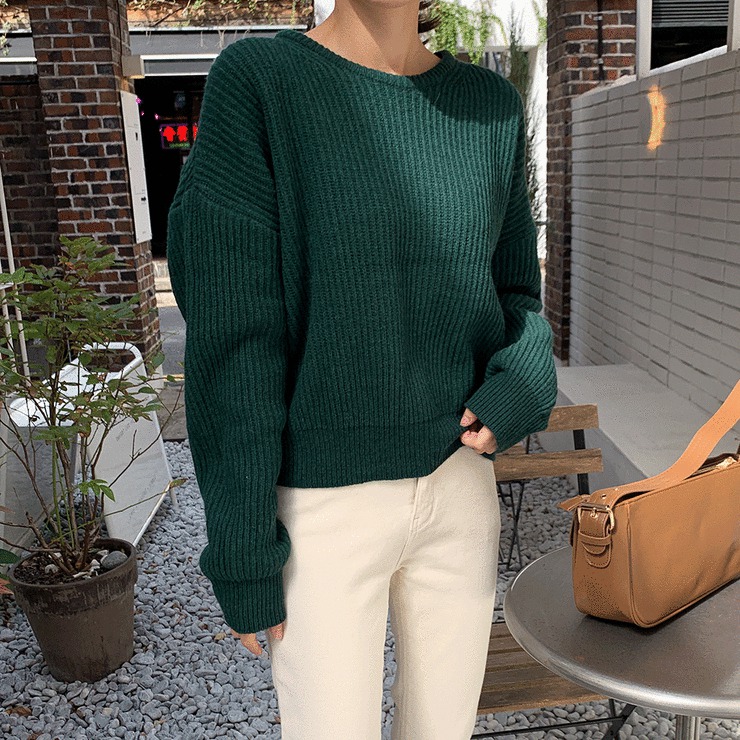 ●새상품● 렌니쥬 루즈핏 울니트