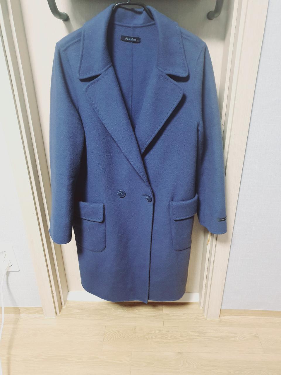 찐블루 핸드메이드 코트