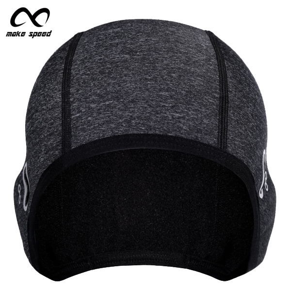 make speed 자전거 기모 방한모자 