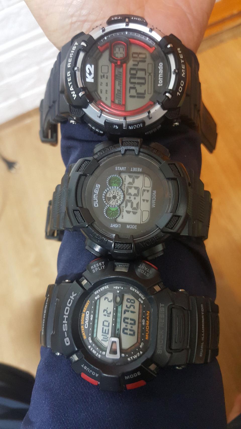 지샥, K2 시계 일괄